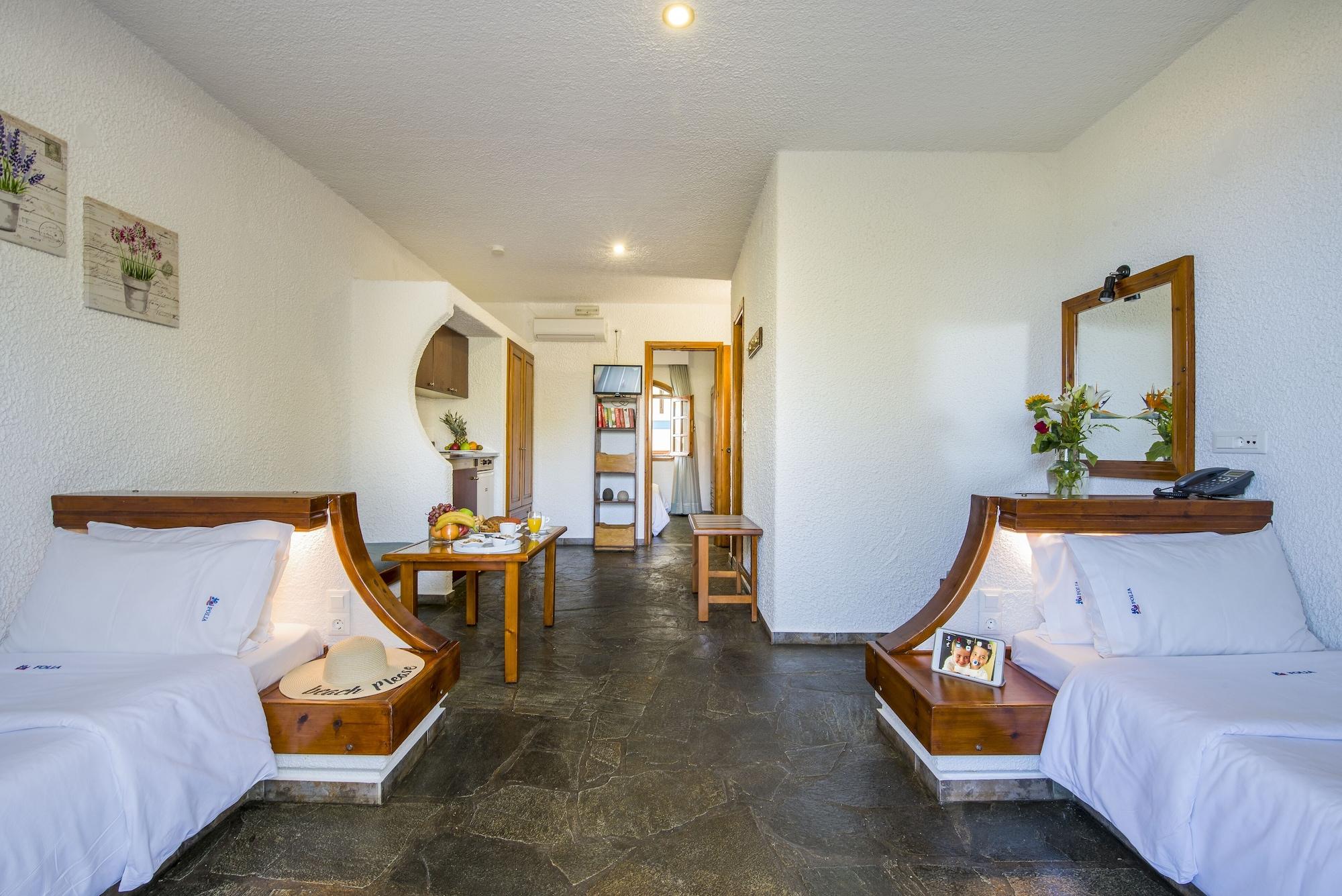 Skala Apartments Agia Marina  ภายนอก รูปภาพ