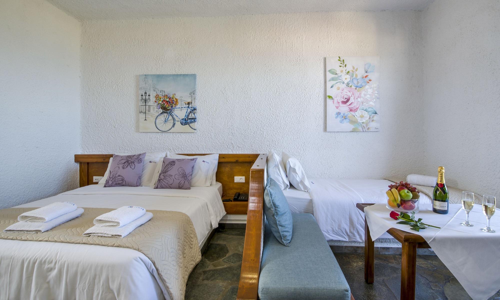 Skala Apartments Agia Marina  ภายนอก รูปภาพ